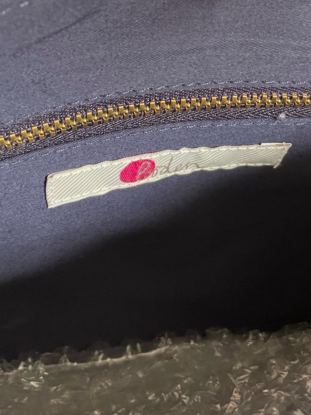 Boden Cheetah Raffia Clutch - Picture 4 of 5
